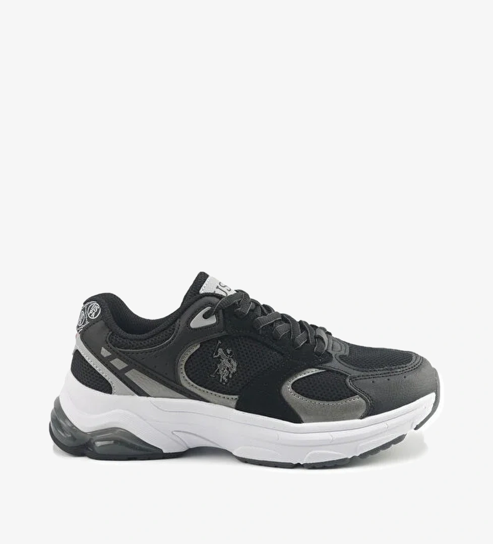 JUNO 5PR Siyah Kadın Sneaker - Görsel 1