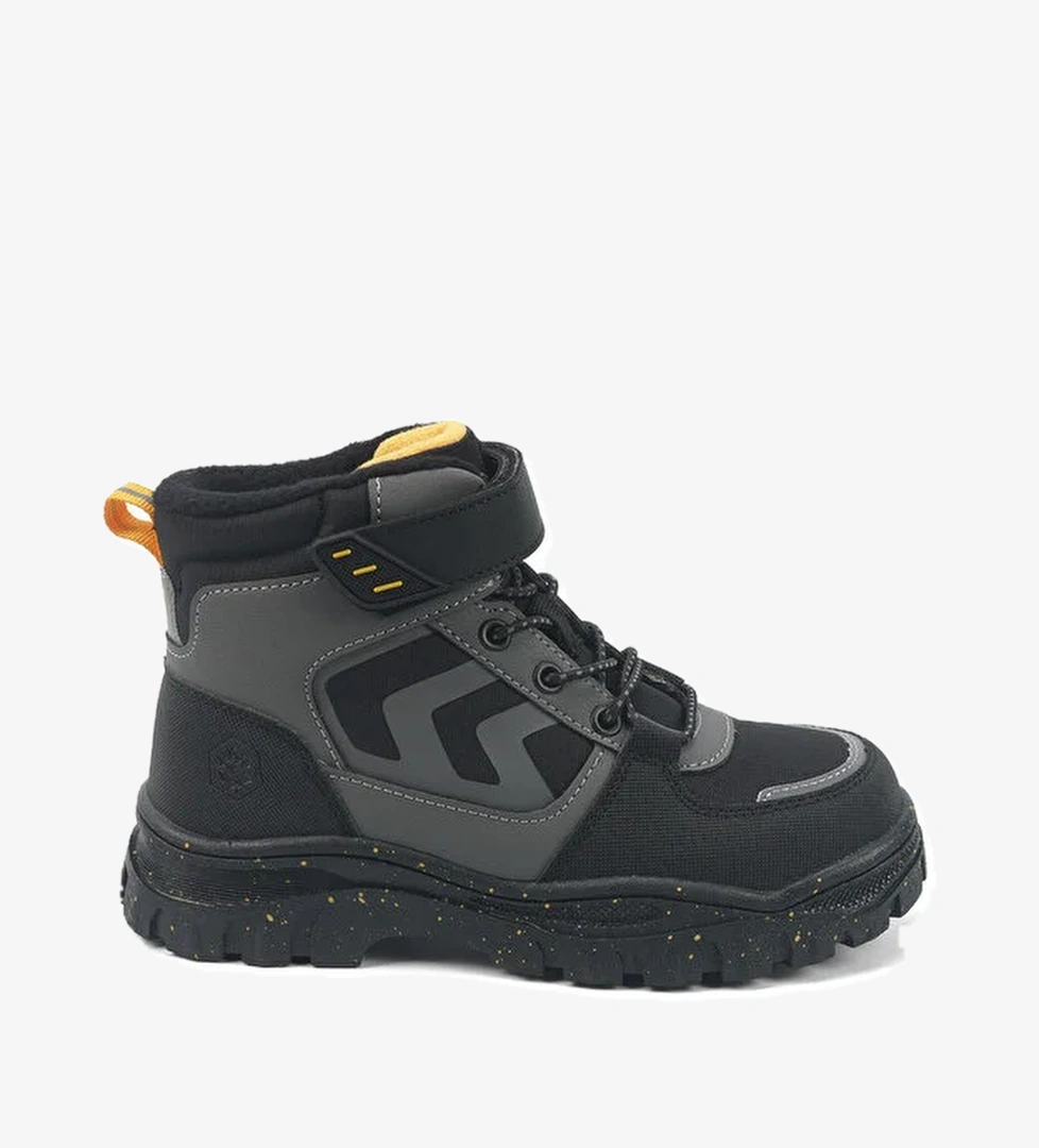 PLANE 5PR Siyah Erkek Çocuk Outdoor Bot - Görsel 1