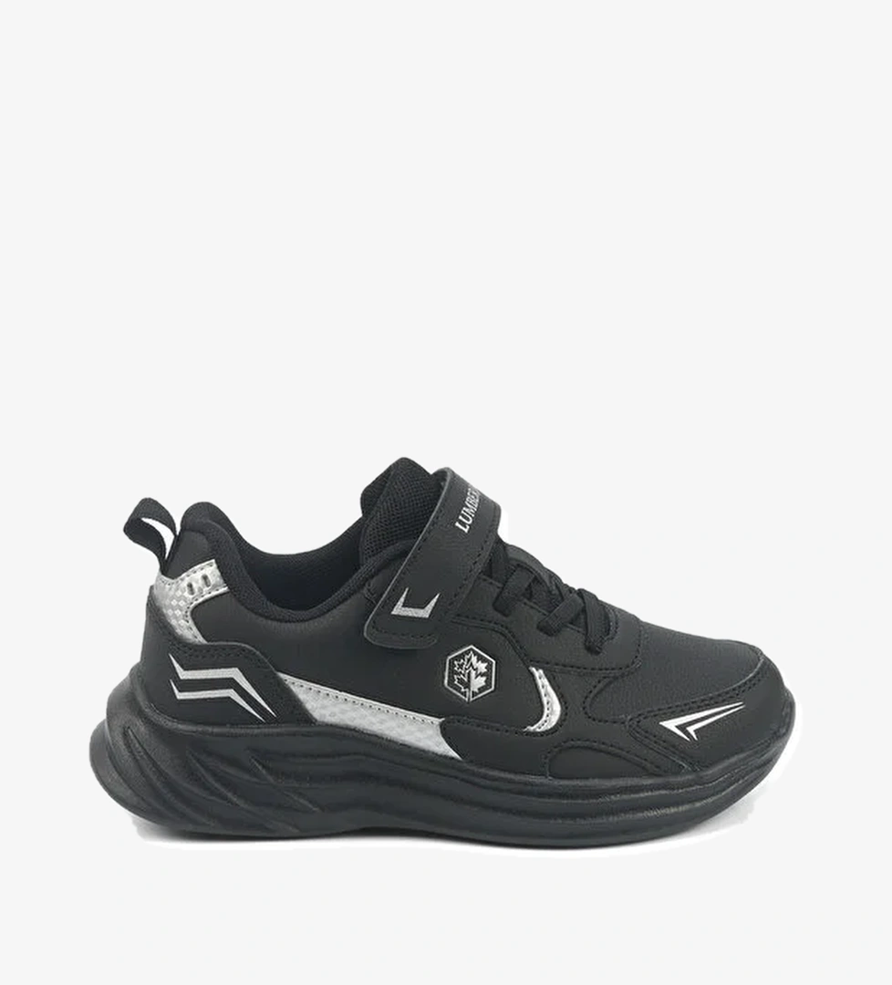 DAMMY 5PR Siyah Erkek Çocuk Spor Ayakkabı - Görsel 1