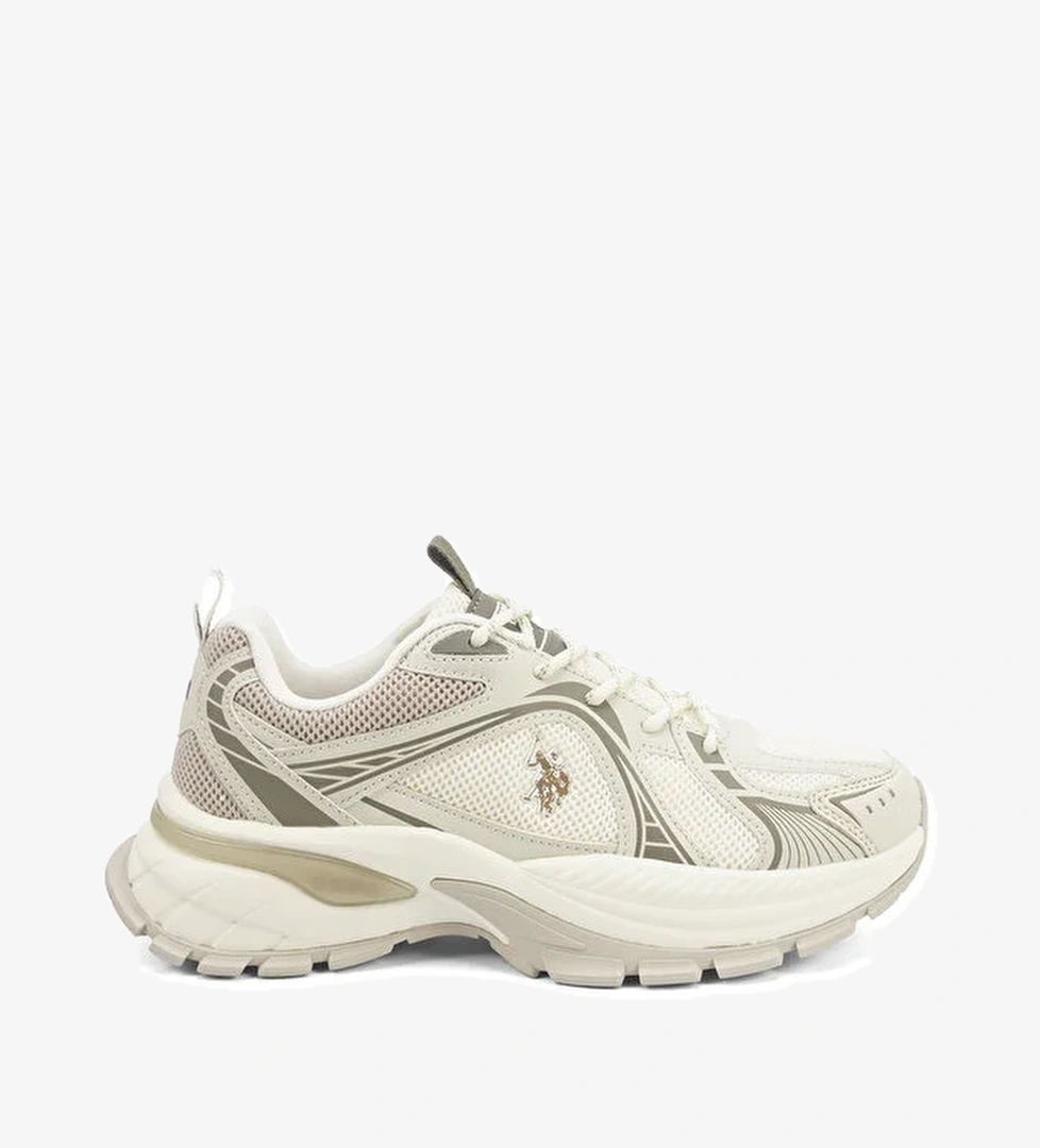 REXHA 5PR Bej Kadın Sneaker - Görsel 1