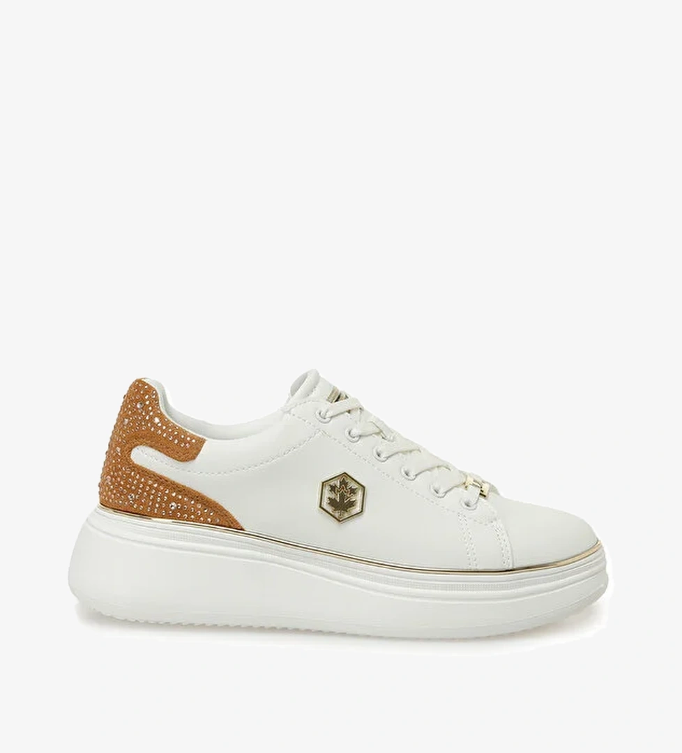 GUERICE 5PR Beyaz Kadın Sneaker - Görsel 1