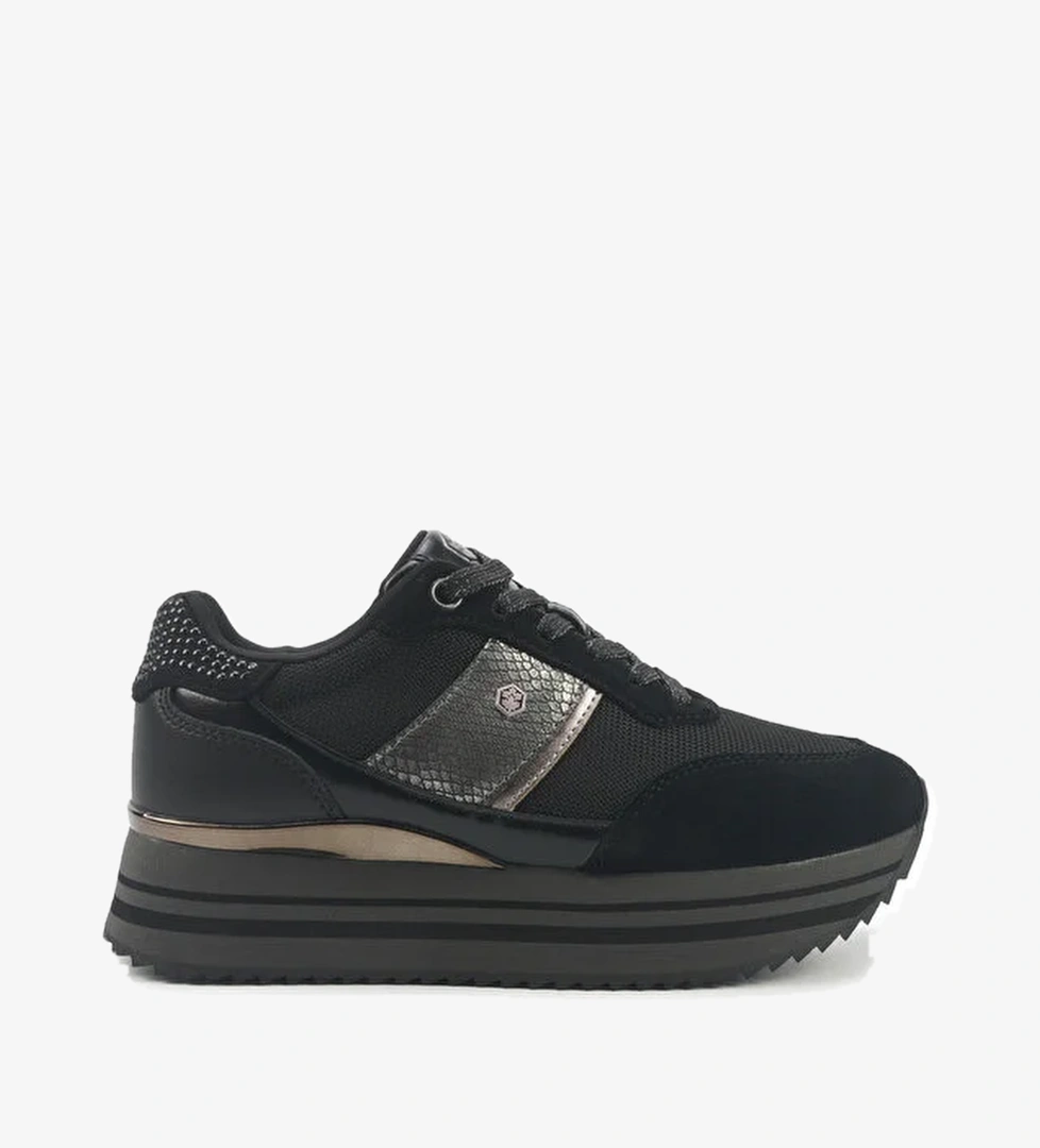 LOTUS 5PR Siyah Kadın Sneaker - Görsel 1