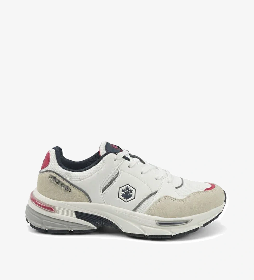 DEEPER 5PR Beyaz Erkek Spor Ayakkabı - Görsel 1