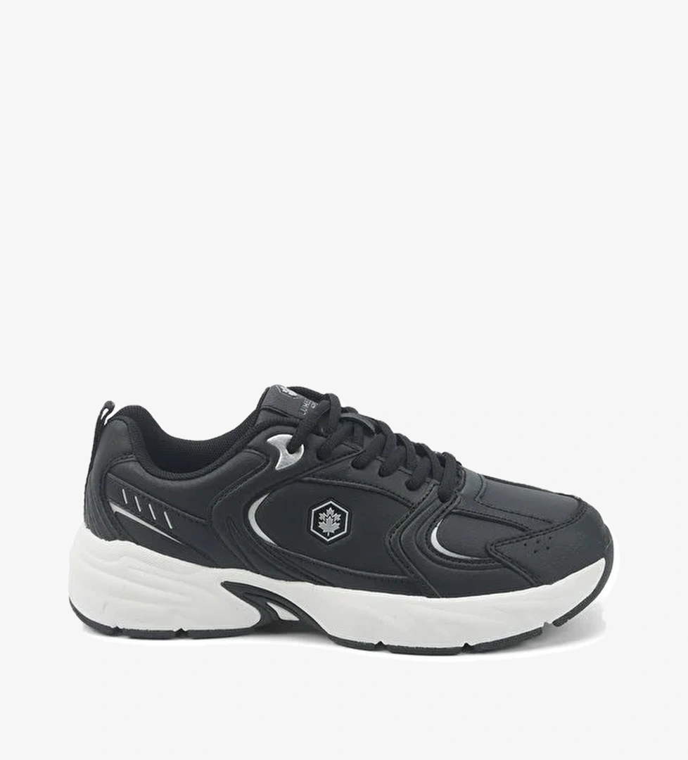 POL PU GR 5PR Siyah Erkek Çocuk Spor Ayakkabı - Görsel 1