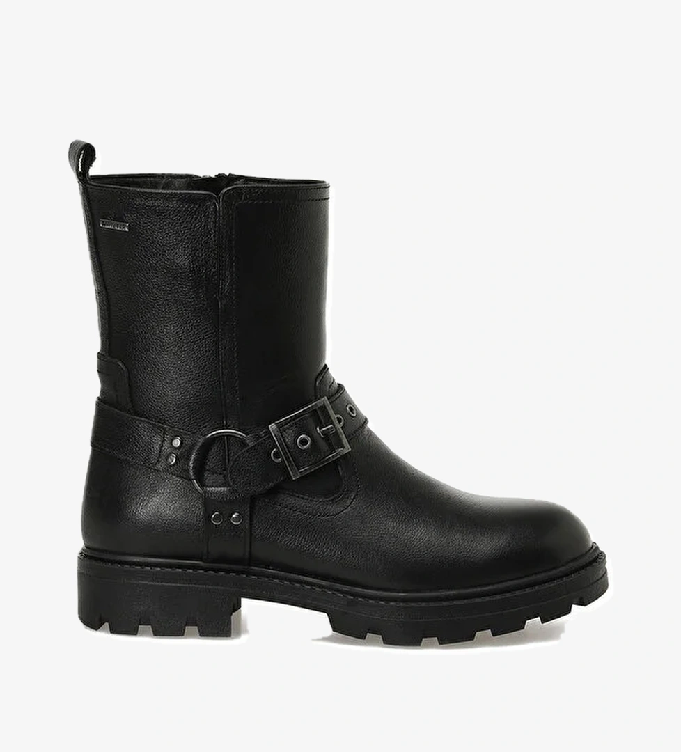 MARISOL 5PR Siyah Kadın Biker Bot - Görsel 1