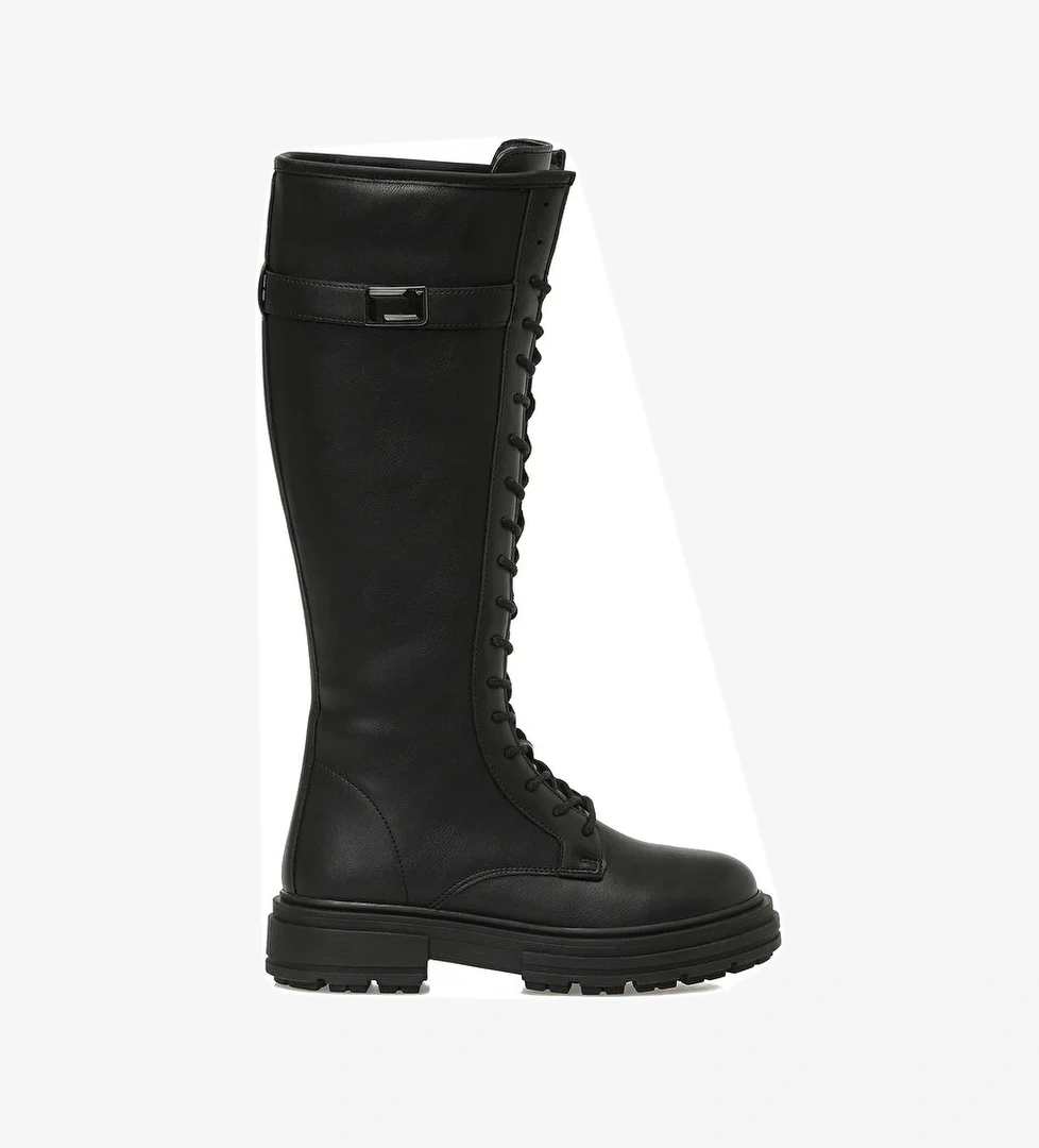 MOON 5PR Siyah Kadın Çizme - Görsel 1