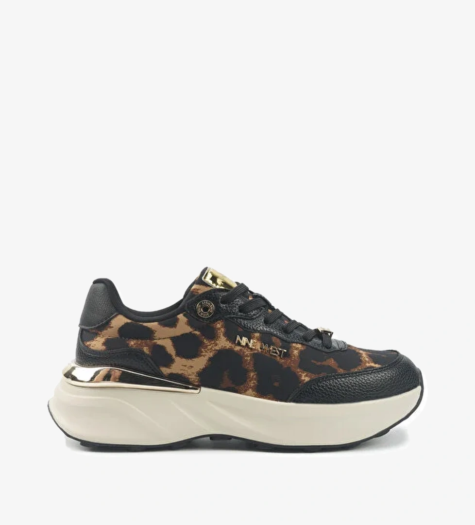 KEITH5 5PR Leopar Kadın Sneaker - Görsel 1