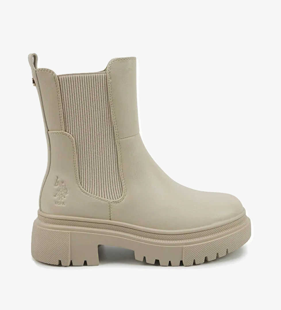 WELL 5PR Bej Kadın Chelsea Bot - Görsel 1