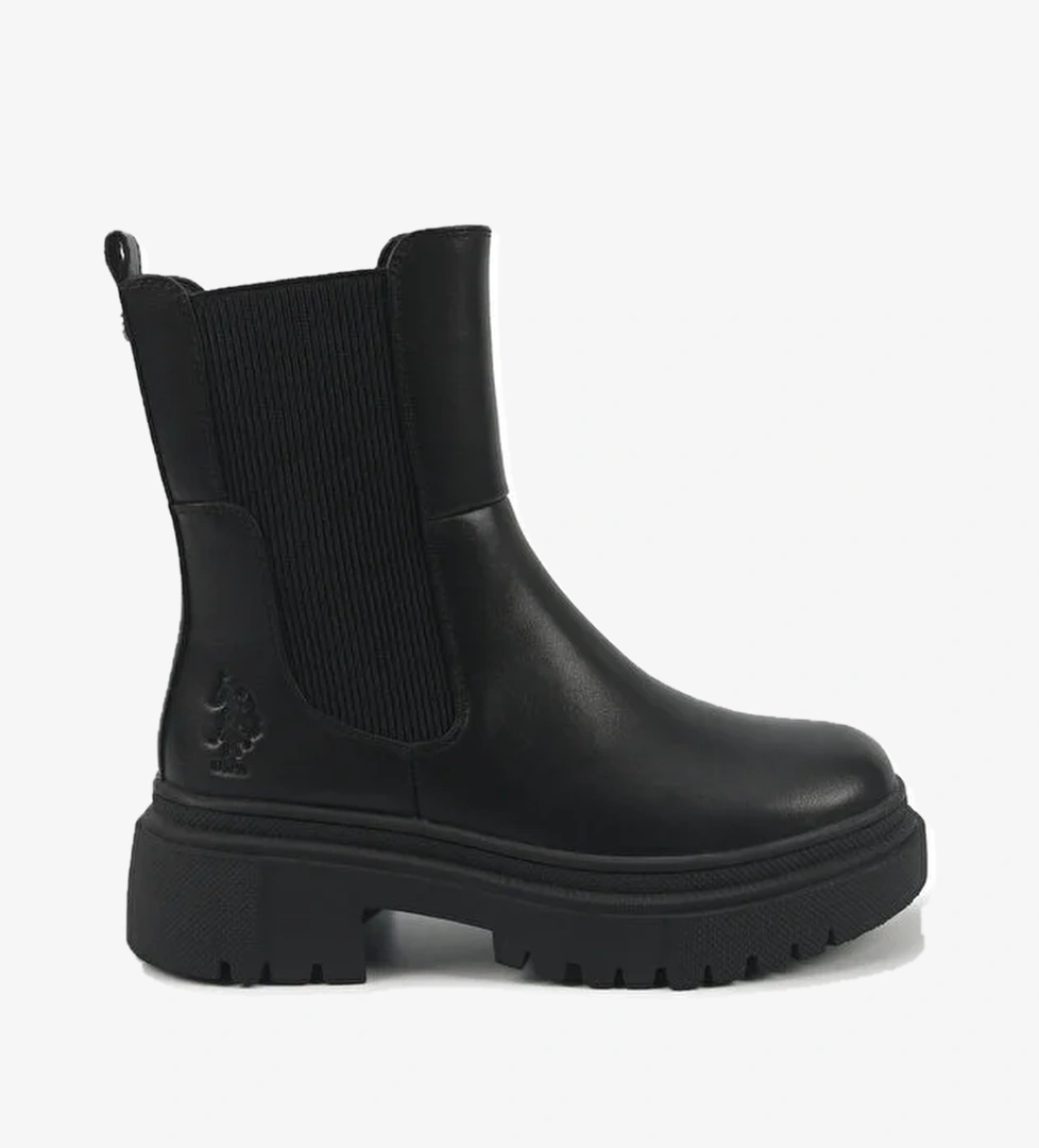 WELL 5PR Siyah Kadın Chelsea Bot - Görsel 1