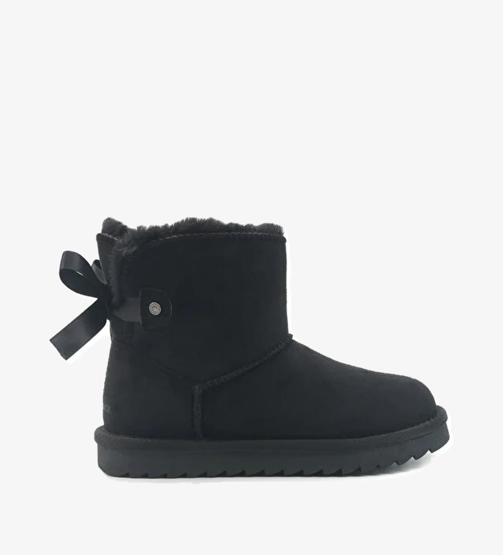 FLOWERY 5PR Siyah Kız Çocuk Bot - Görsel 1