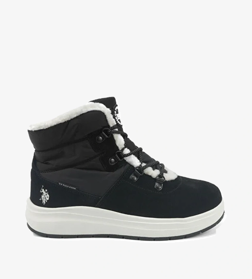 MOMO 5PR Siyah Kadın Sneaker Bot - Görsel 1