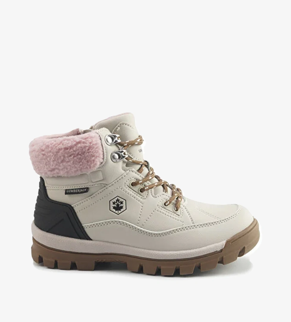 LOLA 5PR Bej Kız Çocuk Worker Bot - Görsel 1