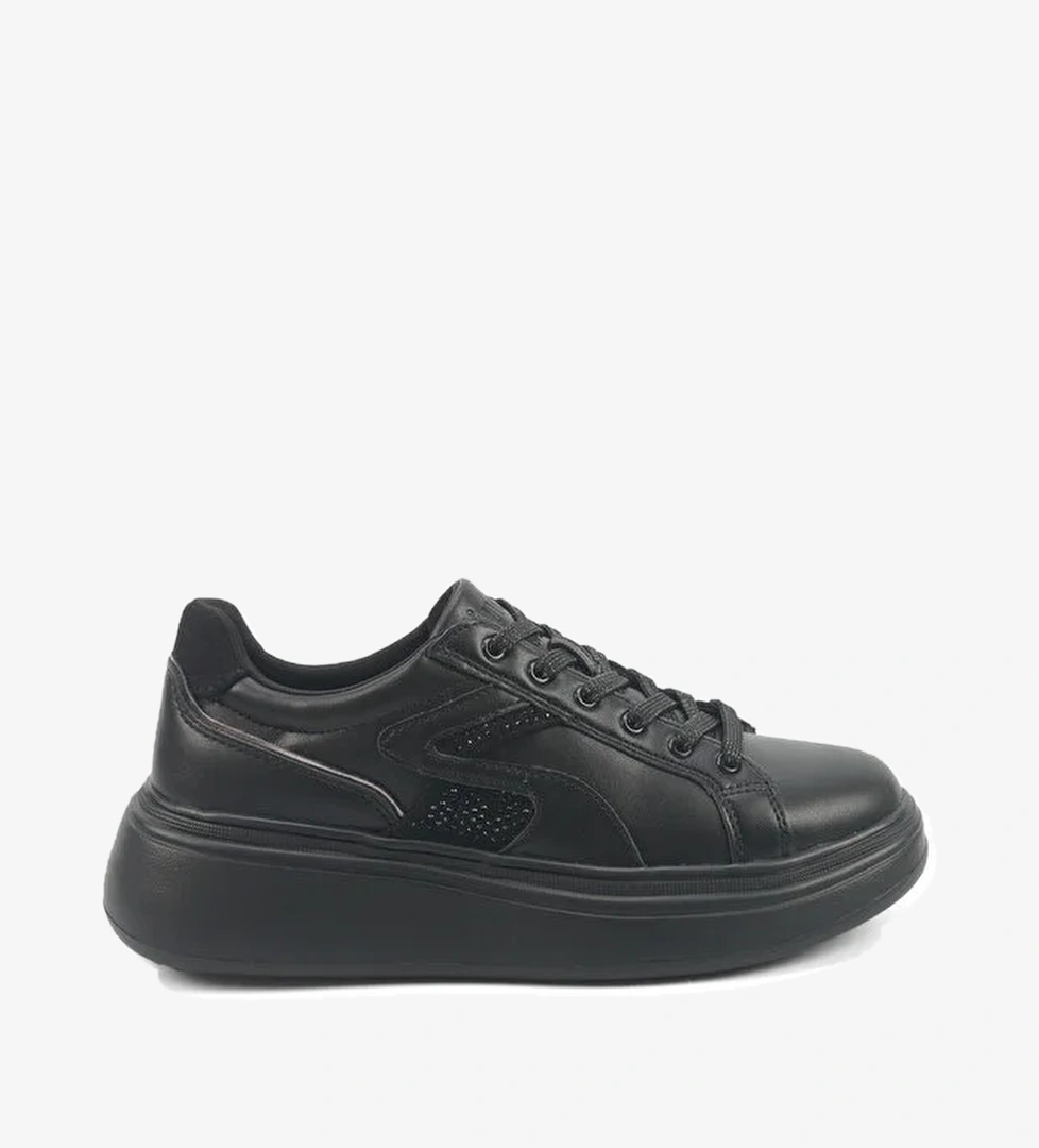 INCI FUCSIA 5PR Siyah Kadın Sneaker - Görsel 1