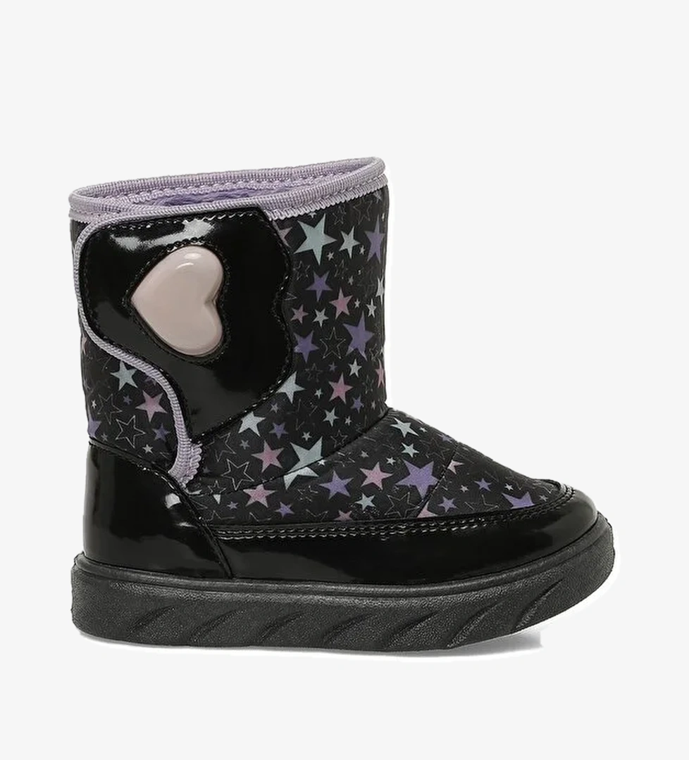 SELINA B 5PR Siyah Kız Çocuk Kar Botu - Görsel 1