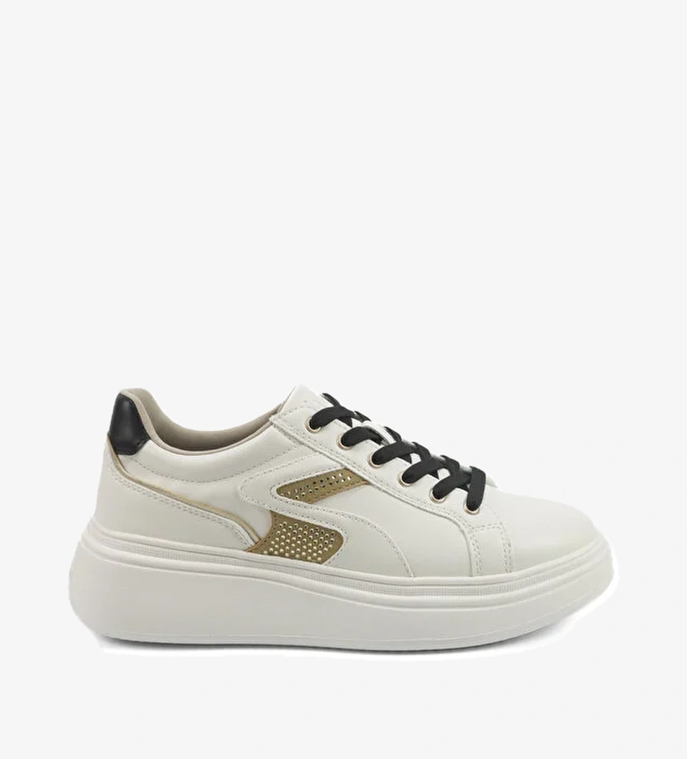 INCI FUCSIA 5PR Beyaz Kadın Sneaker - Görsel 1