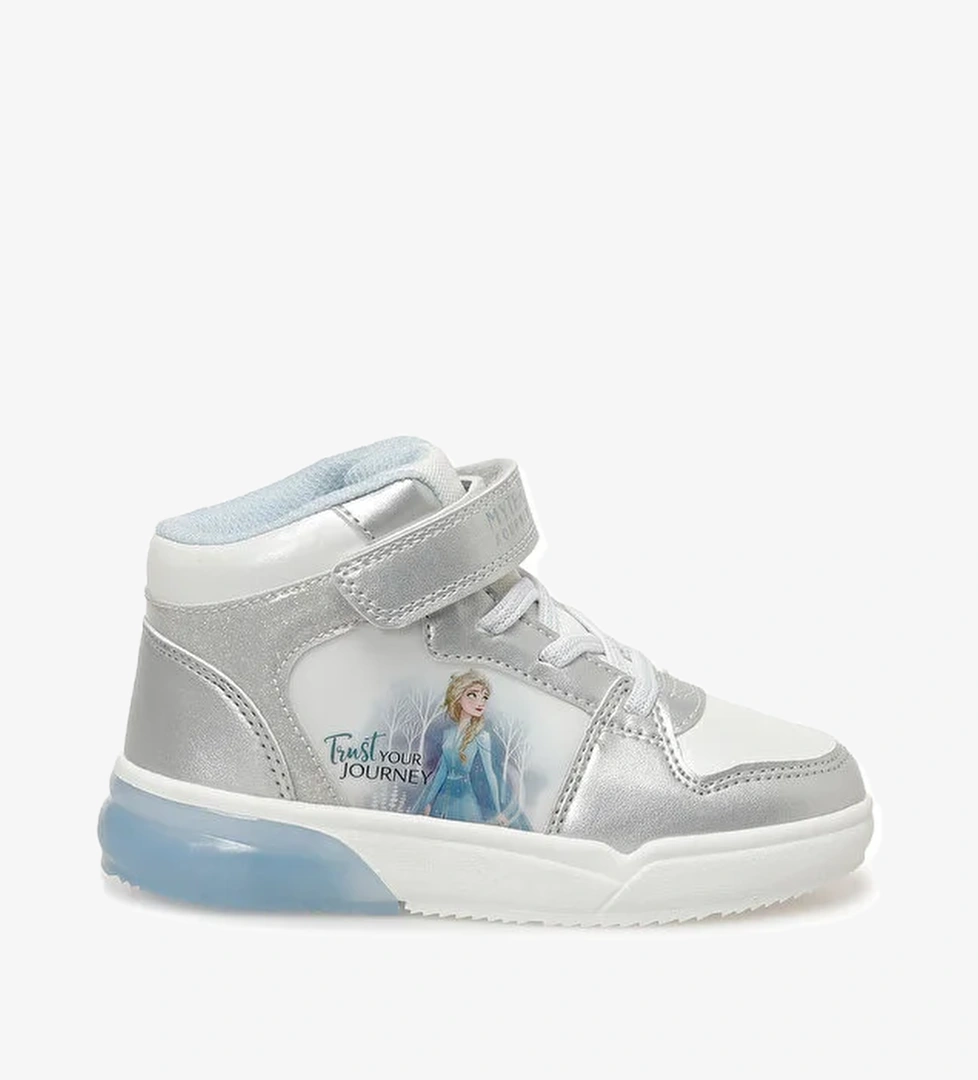 ARENDELLE-INT 5PR Gümüş Kız Çocuk High Sneaker - Görsel 1
