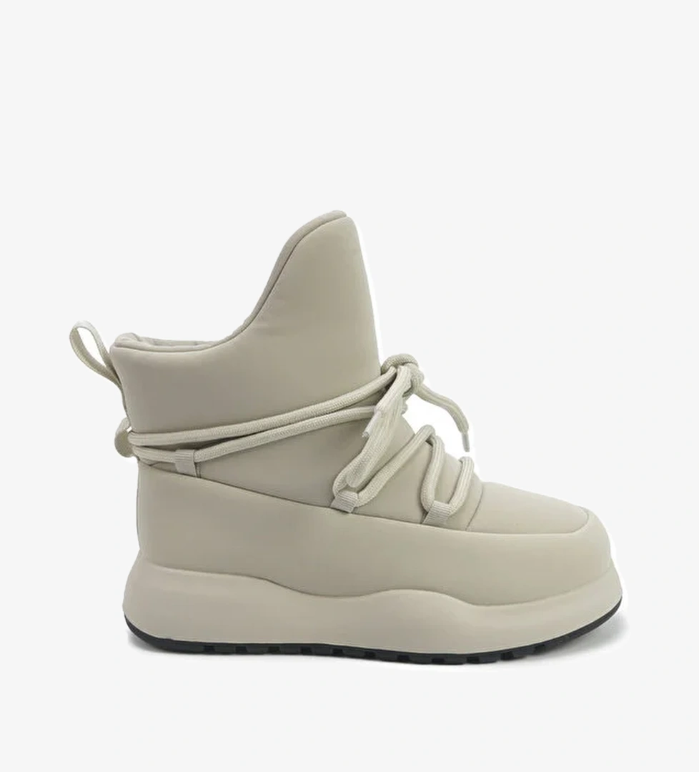 INT1225K124-KRK 5PR Gri Kadın Kar Botu - Görsel 1