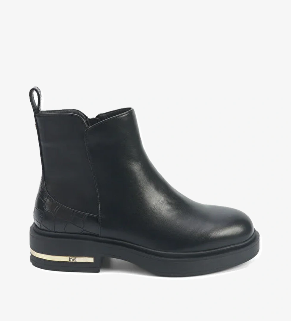 INCI ZINNIA 5PR Siyah Kadın Düz Bot - Görsel 1