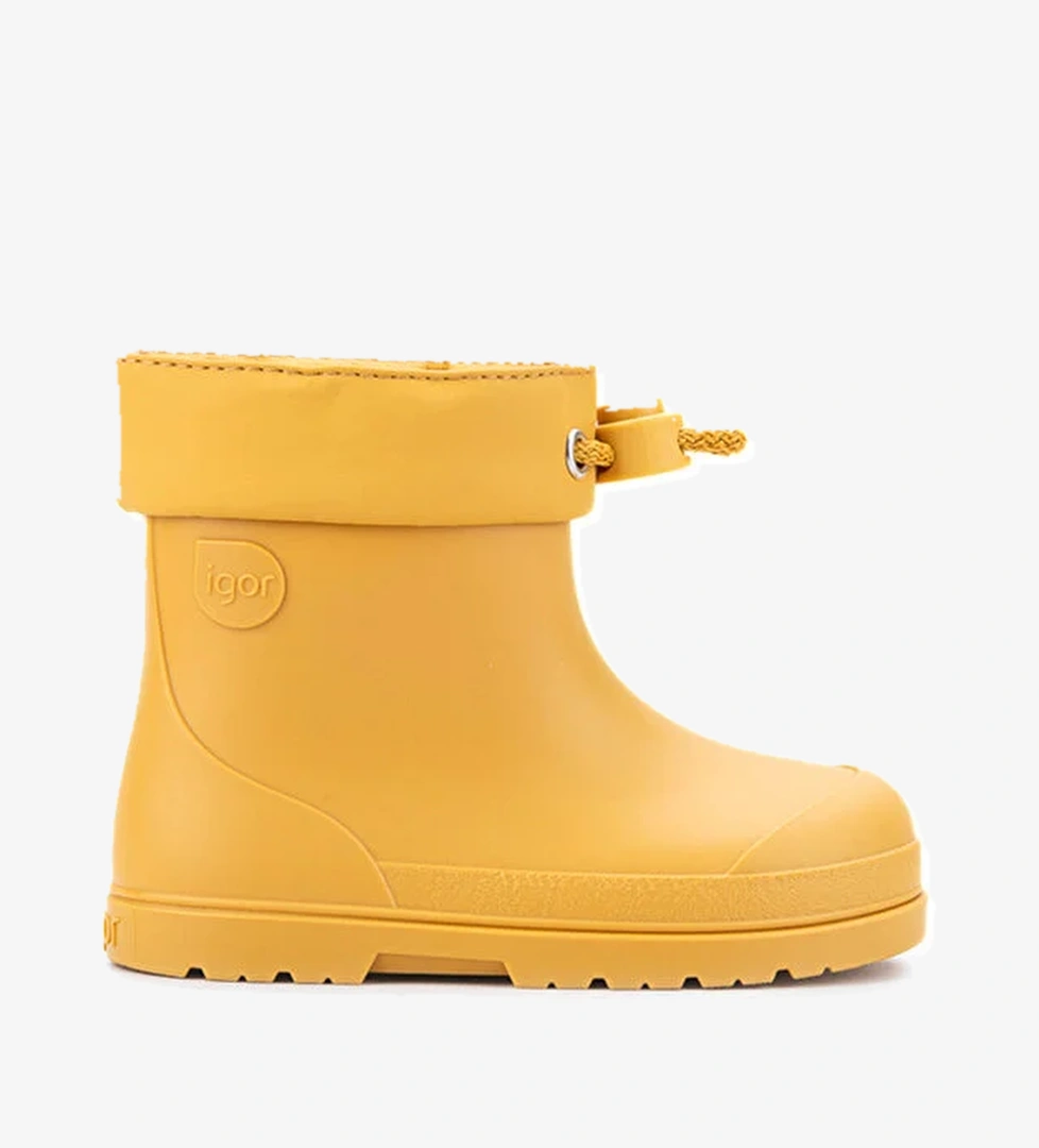 W10305 MENDI Sarı Erkek Çocuk Yağmur Çizmesi - Görsel 1
