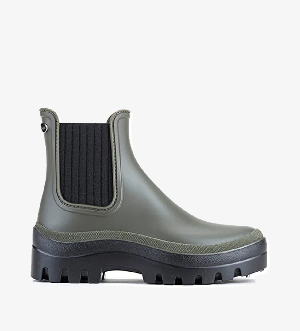 SOUL BLACK Haki Kadın Yağmur Botu - Görsel 1