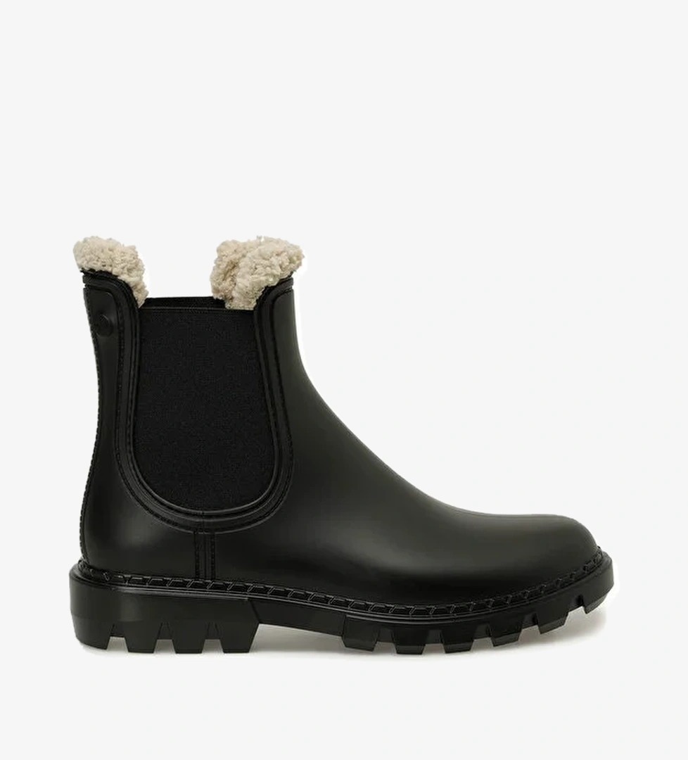 ROCK BORREGUITO Siyah Kadın Yağmur Botu - Görsel 1