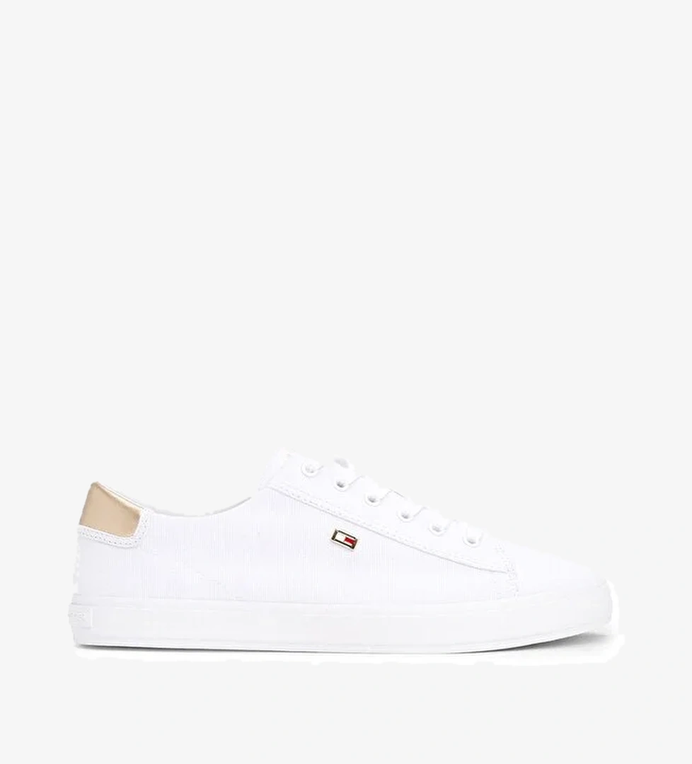 VULC CANVAS LACE UP SNEAK Beyaz Kadın Sneaker