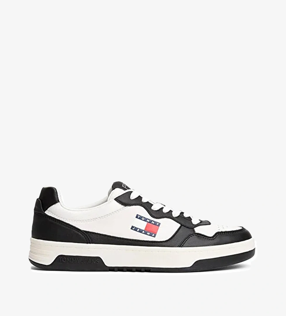 Tommy Hilfiger (NEW) TJM CUPSOLE LEATHER Siyah Erkek Sneaker model görseli