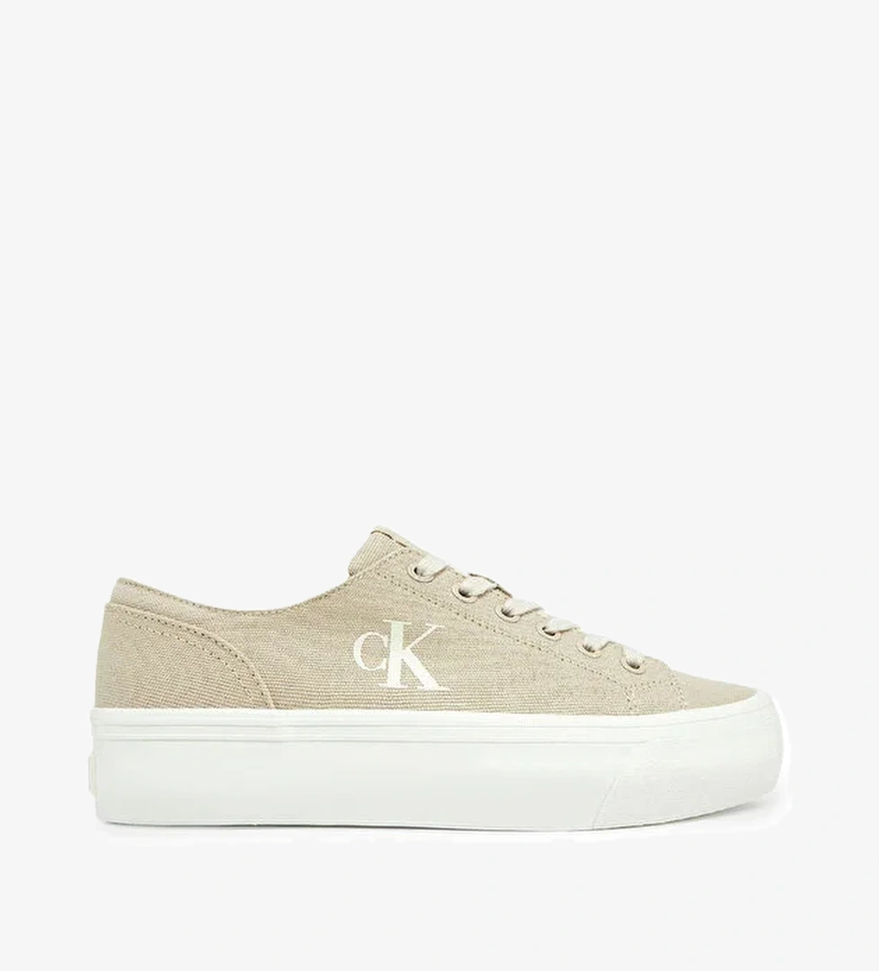 Calvin Klein VULC FLATFORM LOW CV MG Bej Kadın Sneaker model görseli