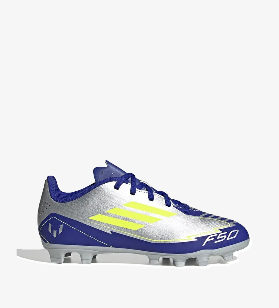 F50 CLUB FG/MG J MESSI Gümüş Unisex Krampon