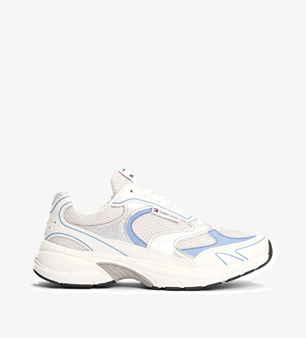 THE CONEY METALLIC Beyaz Kadın Sneaker - Görsel 1