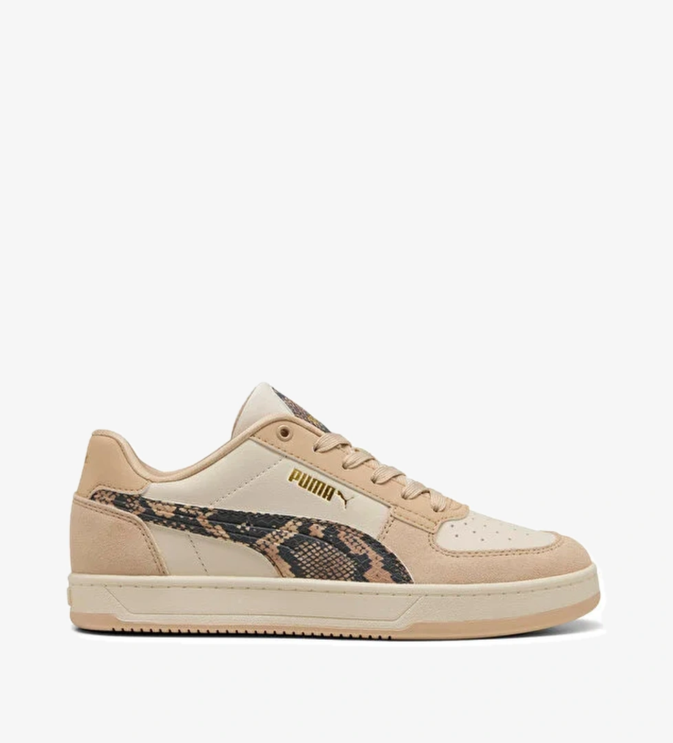 Puma Bayan Caven Ayakkabı 2.0 Snake 40160902 Chic Kum-bej Beyaz Kadın Sneaker model görseli