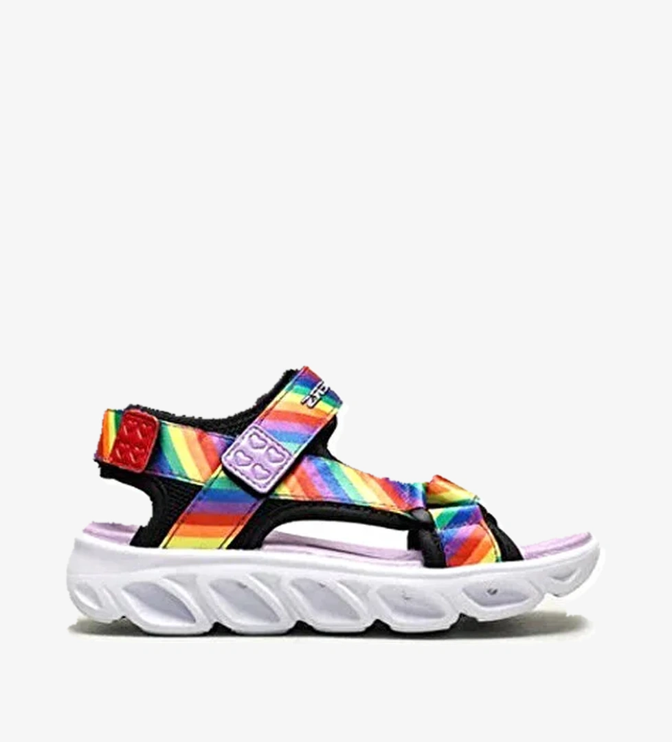 HYPNO-FLASH Siyah Kız Çocuk Sandalet