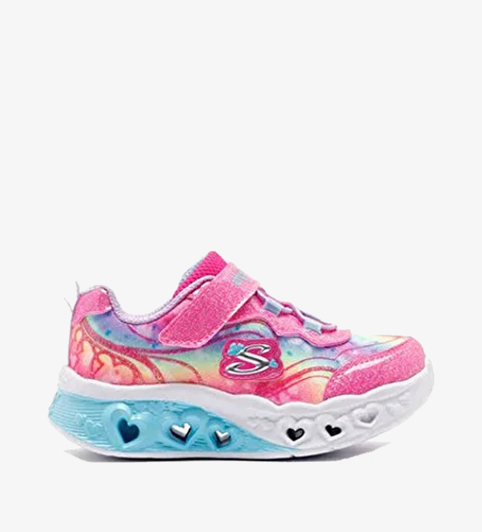 FLUTTER HEART LIGHTS Pembe Kız Çocuk Sneaker