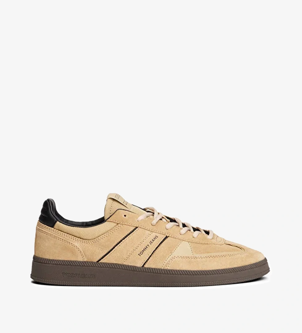 THE GREENWICH EDGE SUEDE Taupe Erkek Sneaker - Görsel 1