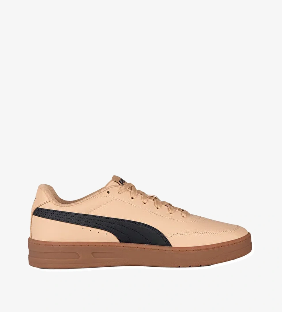 Court Classic Clean Kahverengi Erkek Sneaker - Görsel 1