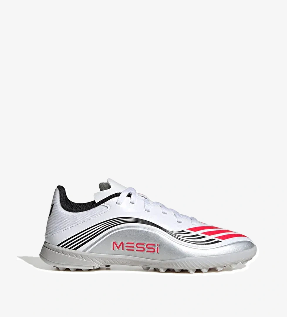 F50 MESSI LEAGUE TF Beyaz Unisex Krampon