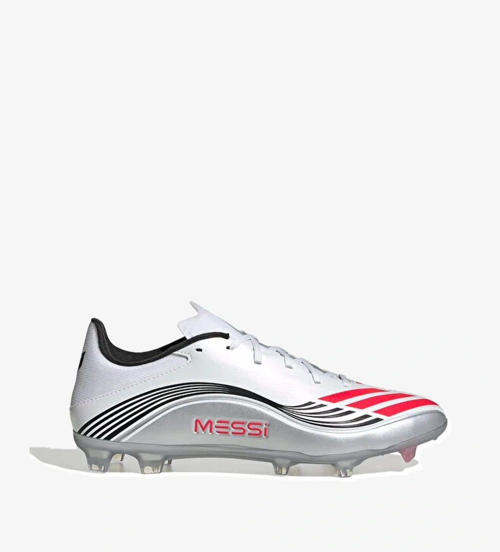 F50 MESSI LEAGUE FG Beyaz Erkek Krampon - Görsel 1