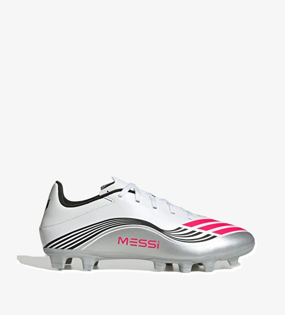 F50 MESSI CLUB FG/M Beyaz Erkek Krampon