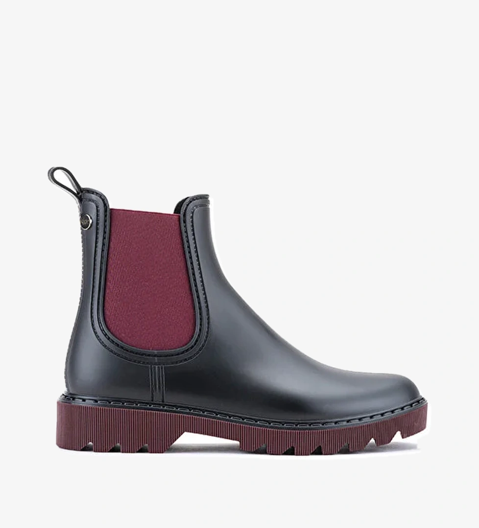 CHLOE BICOLOR Siyah Kadın Yağmur Botu - Görsel 1