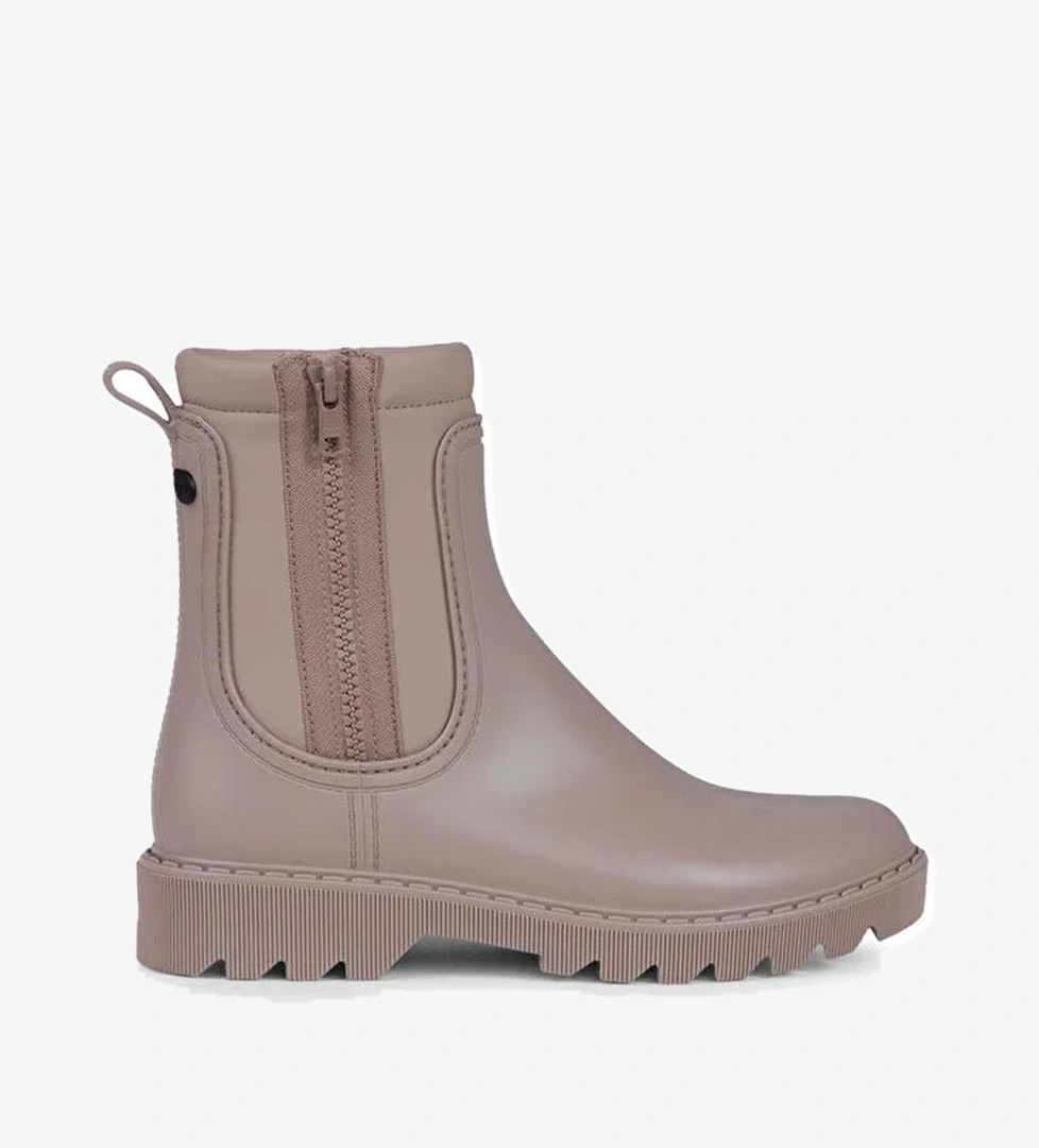 CHLOE ENGOMADO Bej Kadın Yağmur Botu - Görsel 1