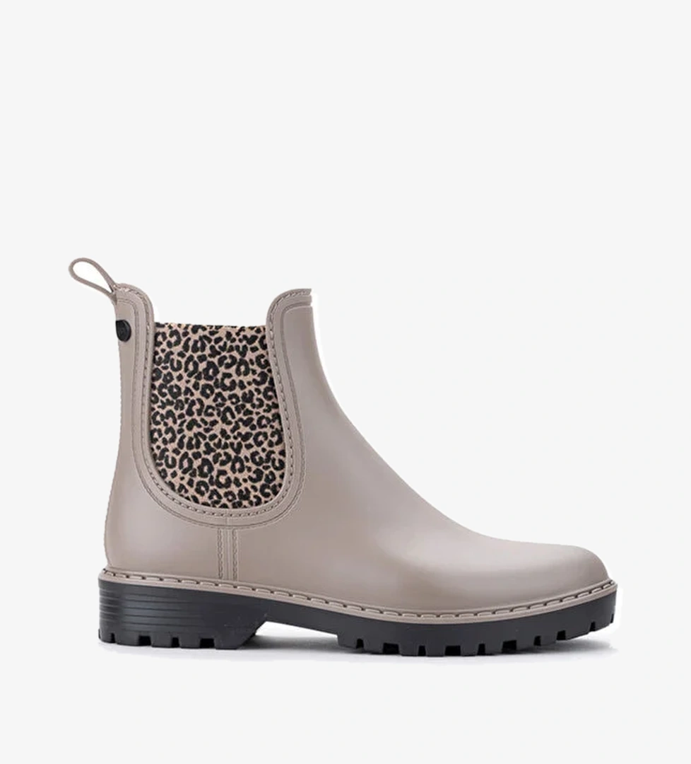 TRAK BASIC LEO SUTLU KAHVE Kadın Yağmur Botu - Görsel 1