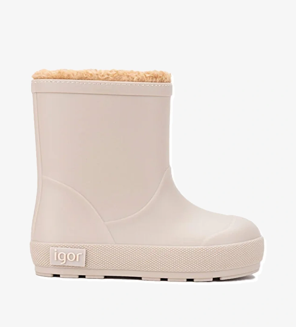 Igor Igor W10306 YOGI BORREGUITO Açık Bej Kız Çocuk Yağmur Çizmesi Bot | Instreet Bej - 1. görsel