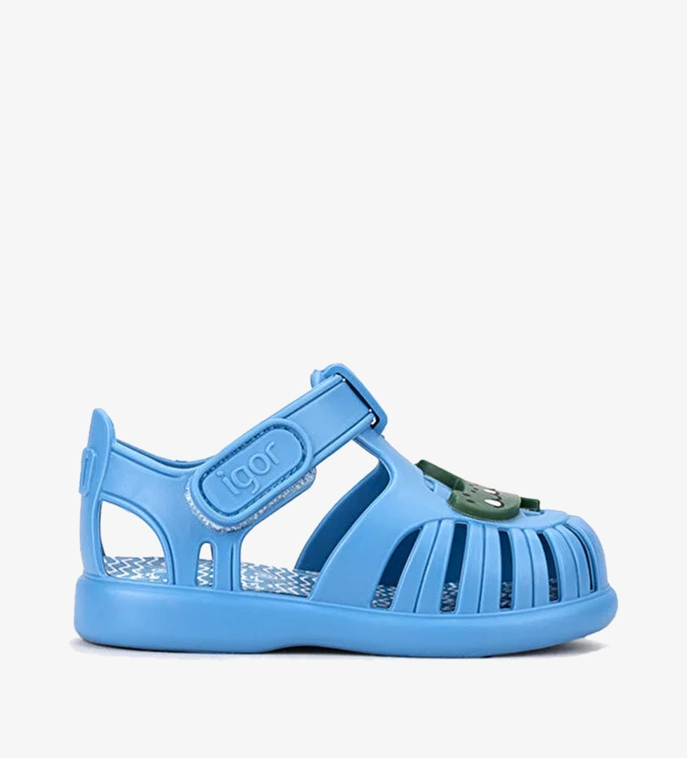 S10371 TOBBY CROCO Mavi Erkek Çocuk Sandalet