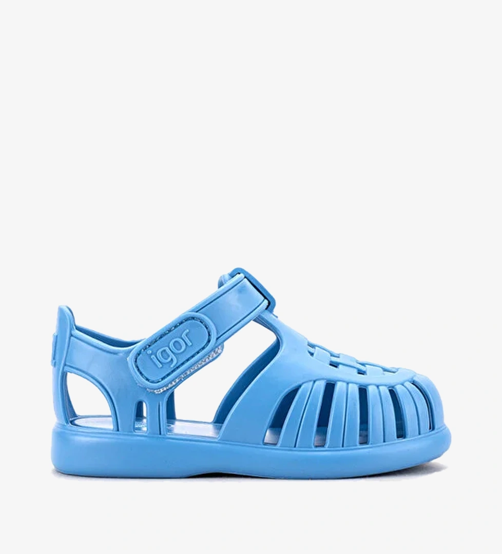 S10271 TOBBY SOLID Mavi Erkek Çocuk Sandalet