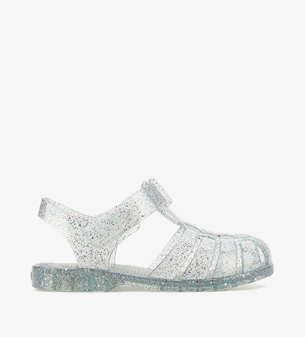 S10329 CLASICA CRISTAL Beyaz Kız Çocuk Sandalet