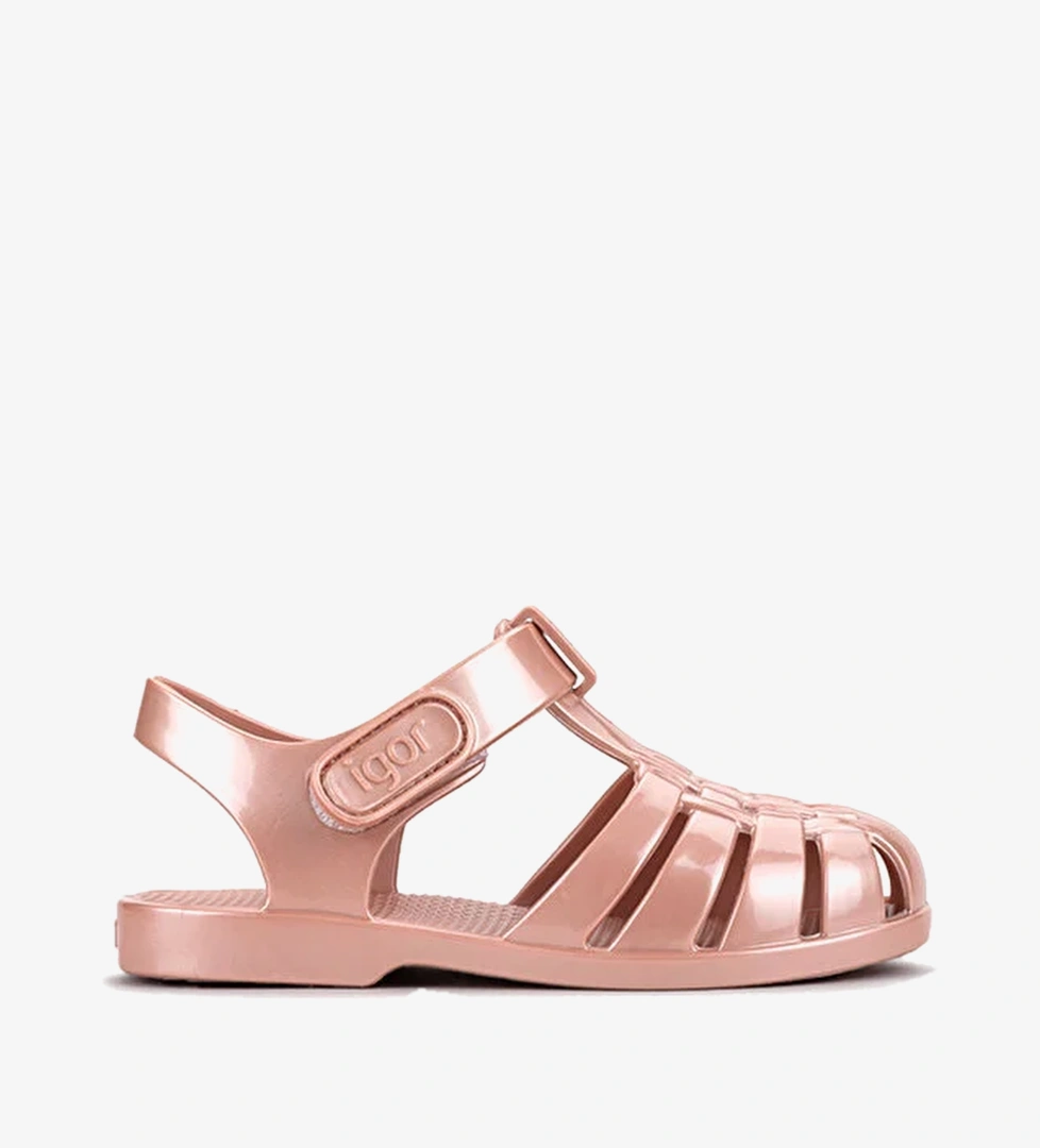 S10367 CLASICA NACAR Bronz Kız Çocuk Sandalet