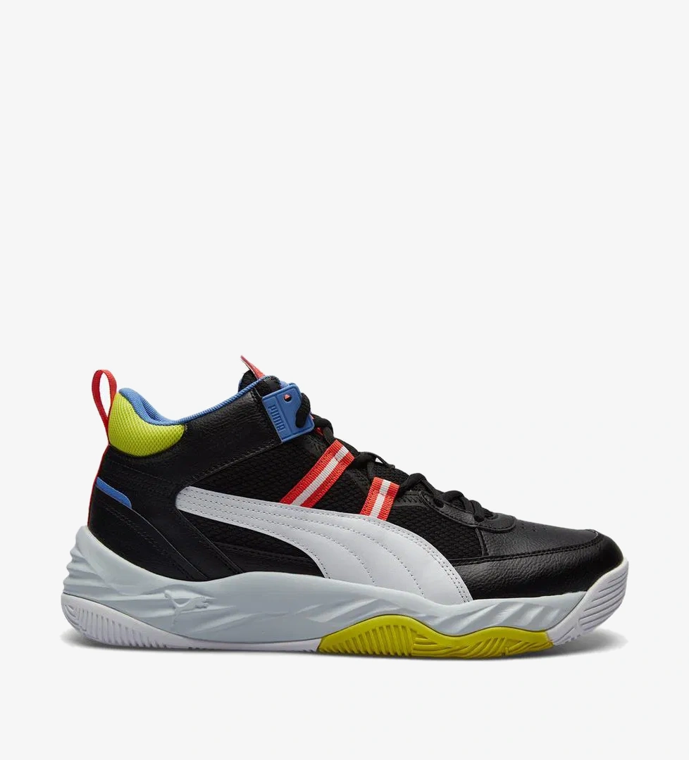 Puma Rebound Future Nextgen Erkek Siyah Basketbol Ayakkabısı - Görsel 1