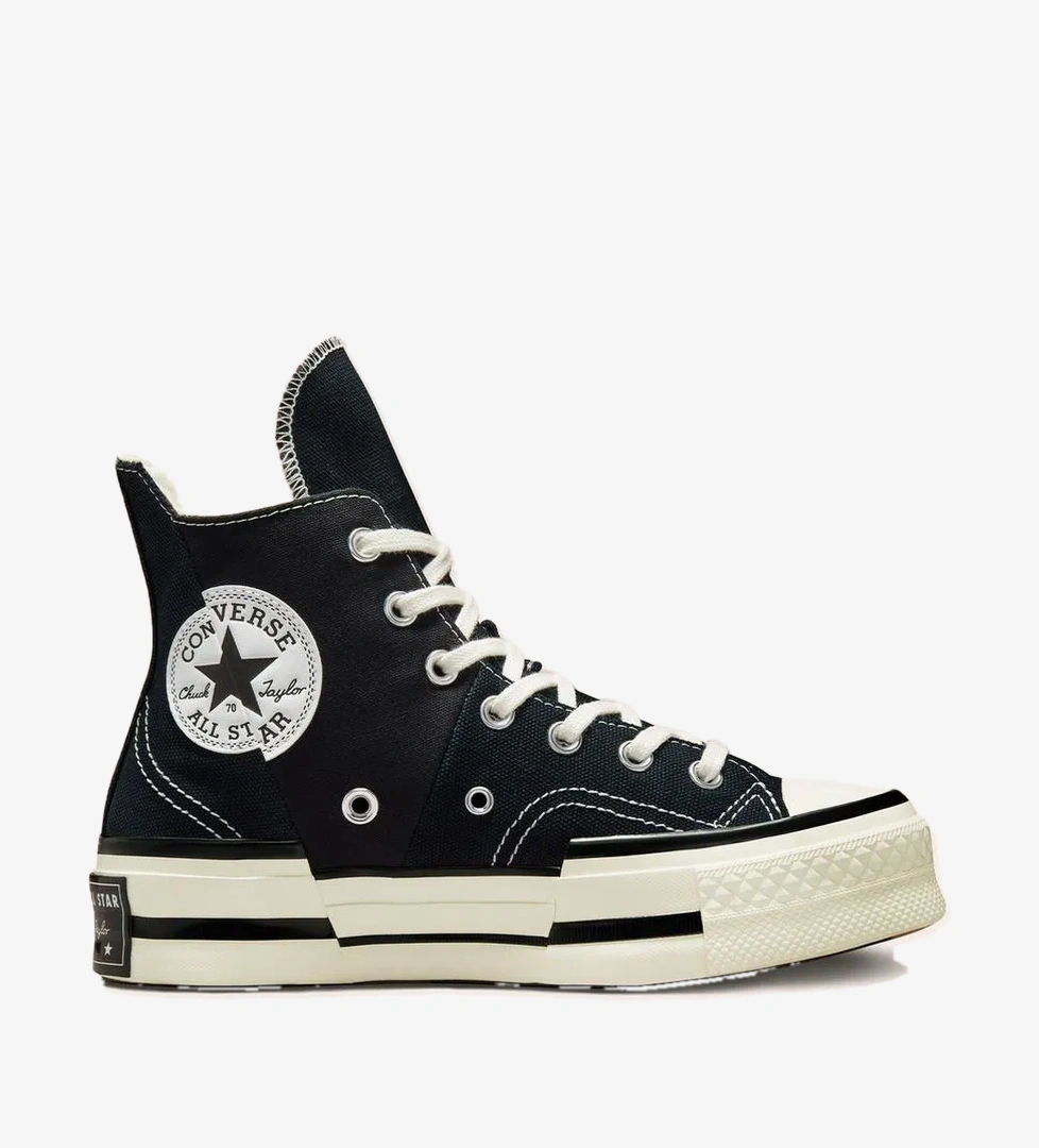 Converse High Chuck 70 Plus Canvas Unisex Siyah Sneaker