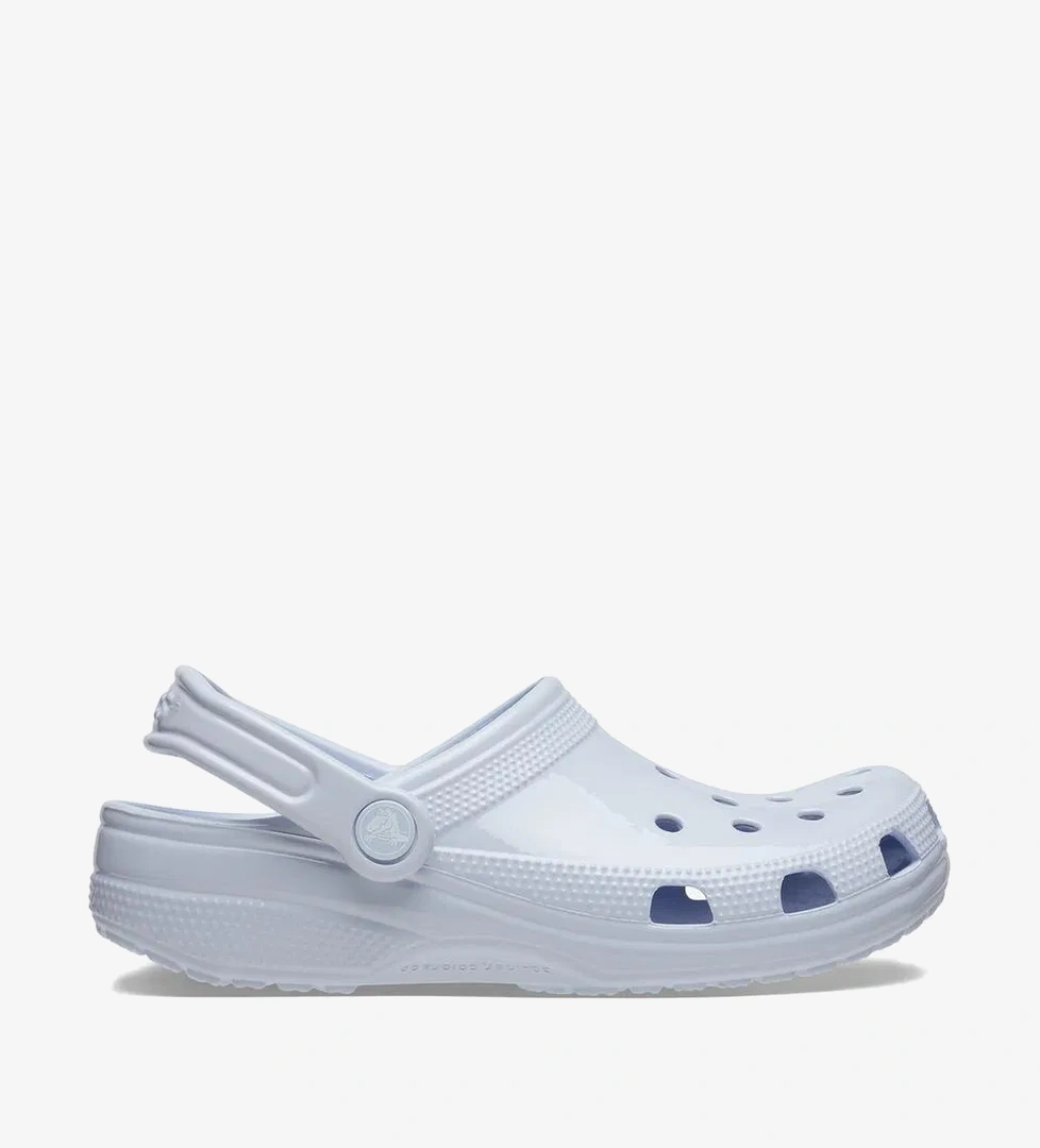 Crocs Classic High Shine Clog Kadın Mavi Terlik - Görsel 1