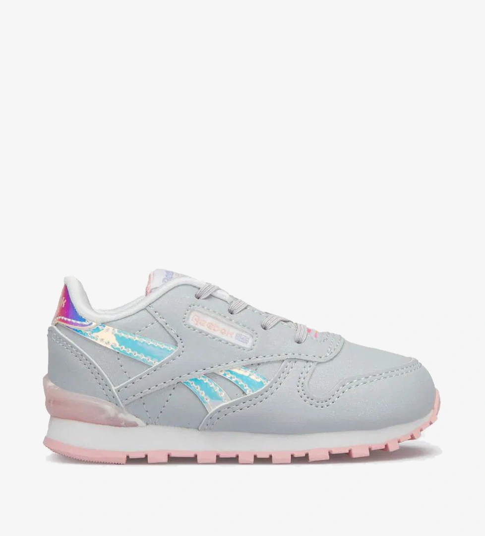 Reebok Classic Leather Step Çocuk Gri Koşu Ayakkabısı - Görsel 1